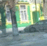 В центре Сызрани иномарка после аварии вылетела на тротуар к памятнику архитектуры - КТВ-ЛУЧ
