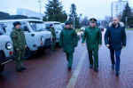 Губернатор передал от Самарской области в зону СВО партию спецтехники