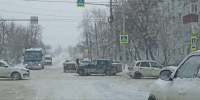 В Сызрани 23 февраля совместили с днем жестянщика - в городе произошла череда аварий - КТВ-ЛУЧ