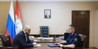 Вячеслав Федорищев и Александр Перепелицын обсудили вопросы безопасности в аэропорту, на вокзалах и водоемах Самарской области - КТВ-ЛУЧ