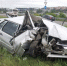 Легковушка впечаталась в столб и сложилась: первое фото с места аварии - КТВ-ЛУЧ