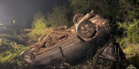 В Самарской области водитель погиб в разрисованной белой вязью машине - КТВ-ЛУЧ
