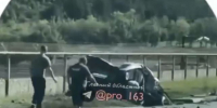 Машина всмятку: появилось видео жуткой аварии на Жигулевской ГЭС - КТВ-ЛУЧ