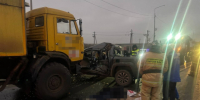На самарской трассе в аварии с «Камазом» погиб водитель пикапа - КТВ-ЛУЧ