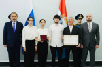 Семья погибшего Героя РФ получила медаль «Золотая Звезда» от полпреда президента в ПФО и губернатора Самарской области